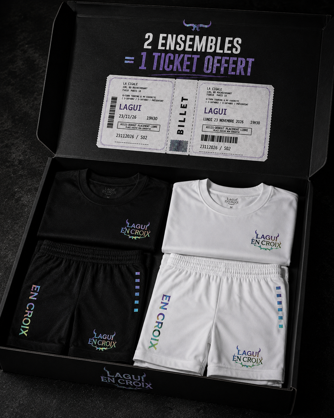 Pack La Cigale — 2 Ensembles + 1 Place — visuel 1